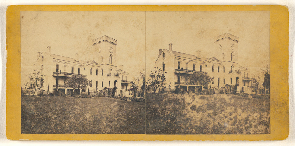 George D. Wakely:Soldiers' Home., Poster Print Wall Art