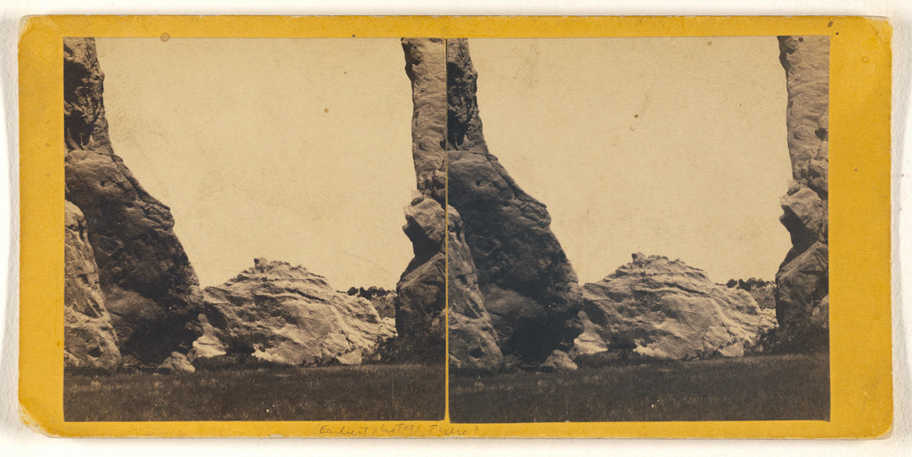 George D. Wakely:[Gate from the Garden of the Gods],16x12"(A3)Poster