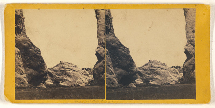 George D. Wakely:[Gate from the Garden of the Gods],16x12