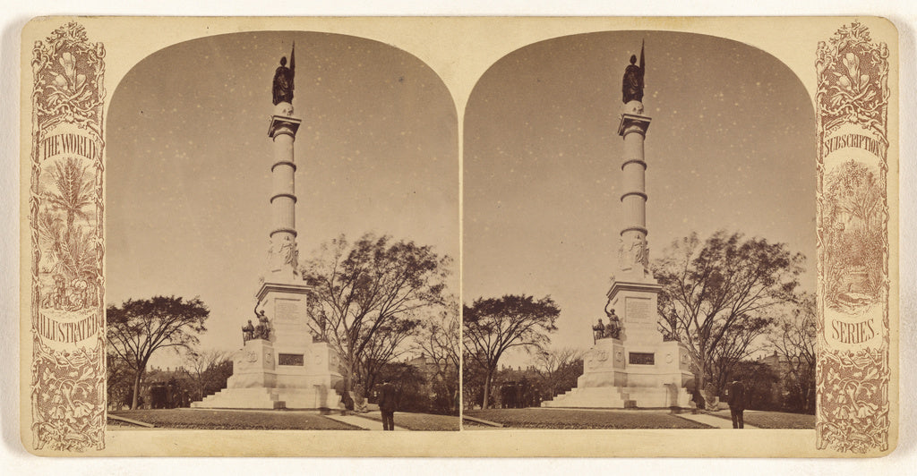 Unknown maker, American:[Soldiers' Monument, Boston Common], Poster Print Wall Art