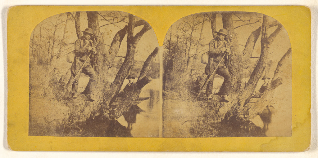 Unknown:[Fishing Lane.], Poster Print Wall Art