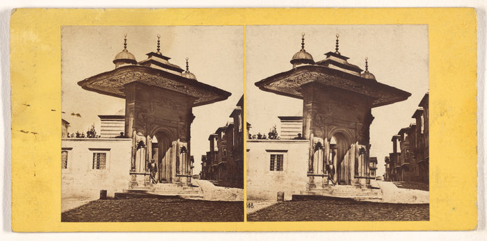 Unknown:[Une porte de Saint Sophie, Constantinople],16x12