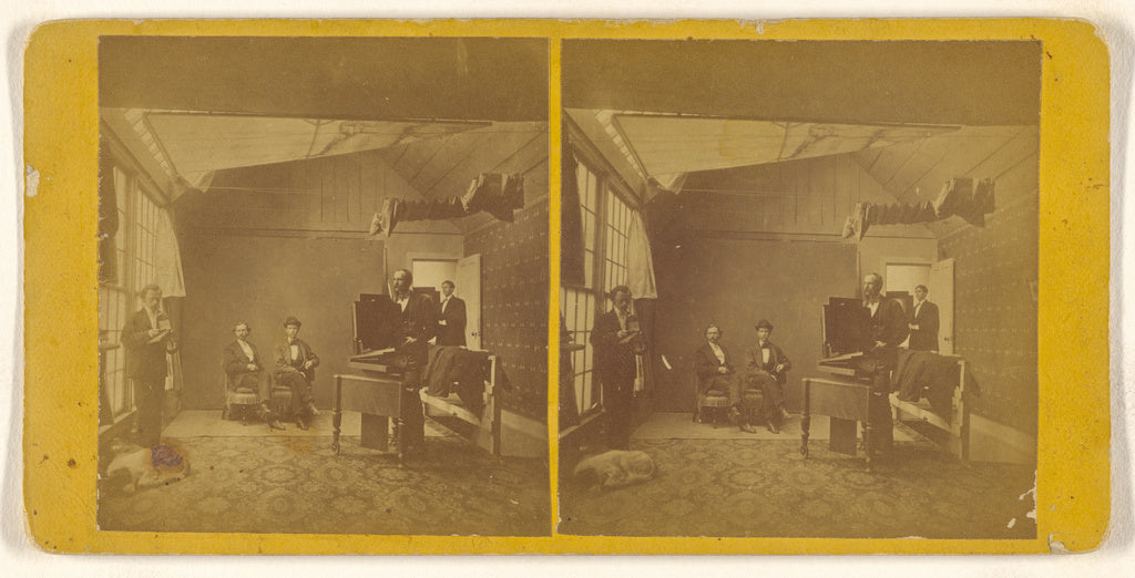 Unknown maker, American:[Int. Woodward's saloon.], Poster Print Wall Art