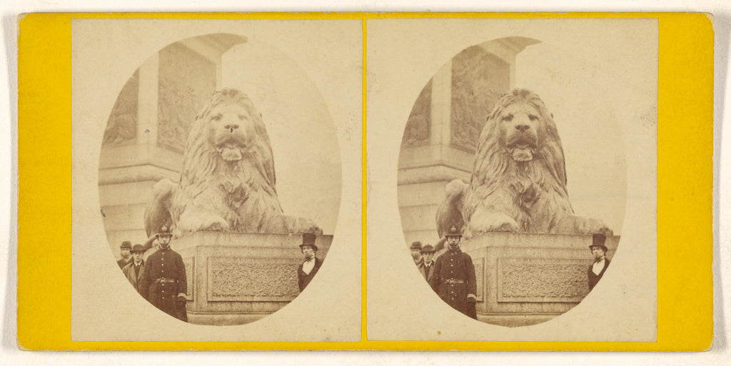 Unknown maker, British:[Trafalgar Square, London], Poster Print Wall Art