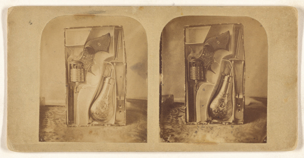 Unknown:[Small pistol in case with tools], Poster Print Wall Art