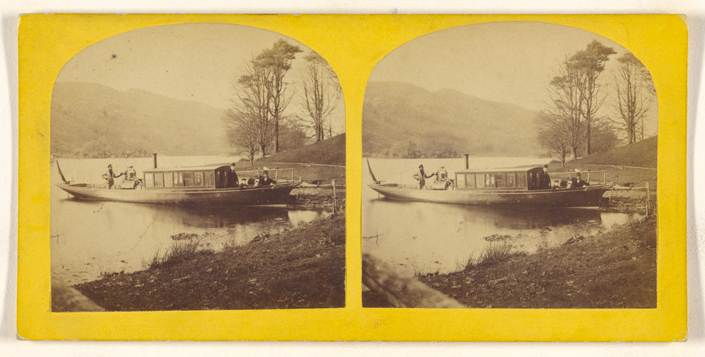 Unknown:[Houseboat], Poster Print Wall Art
