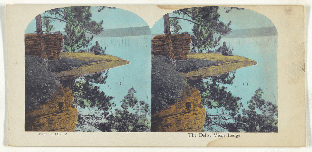 Unknown maker, American:The Dells, Visor Ledge, Poster Print Wall Art