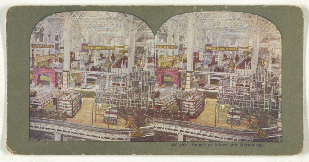 Unknown maker, American:Palace of Mines and Metallurgy., Poster Print Wall Art