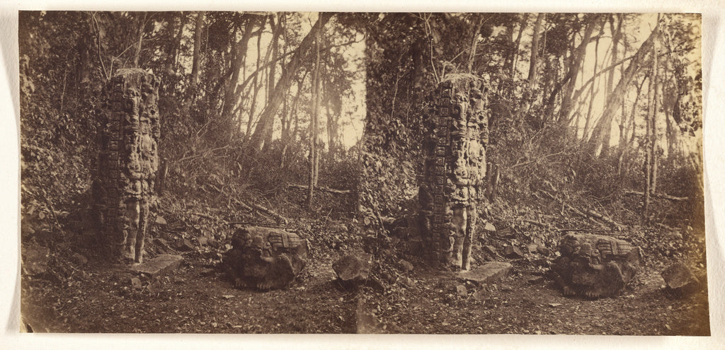 Unknown:[Mayan or Atzec ruins], Poster Print Wall Art