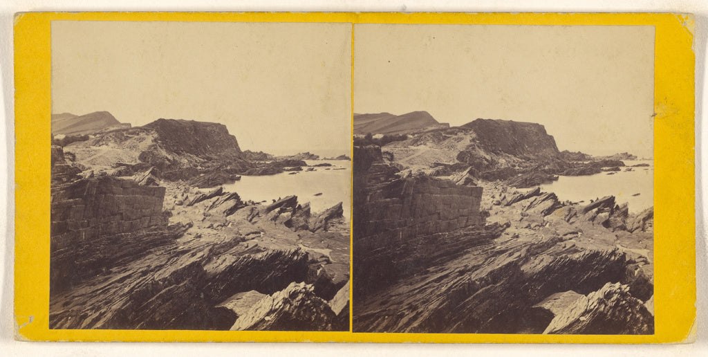 Unknown maker, British:[Ilfracombe. The Beach from Capstone , Poster Print Wall Art