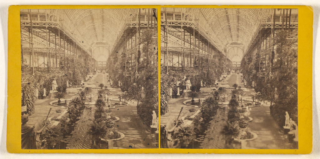 Unknown maker, British:[Crystal Palace], Poster Print Wall Art