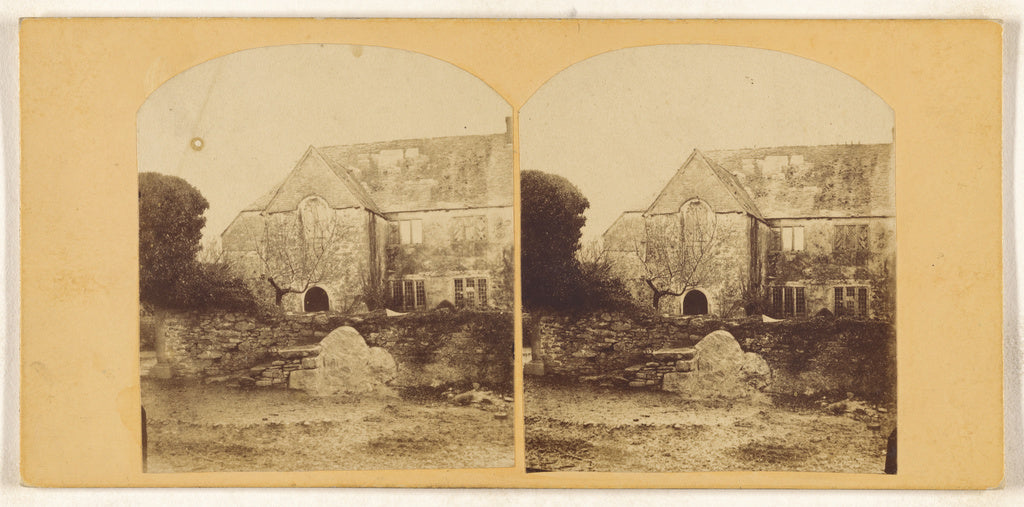 Unknown maker, British:[Fardel. The house in which Sir W. Ra, Poster Print Wall Art