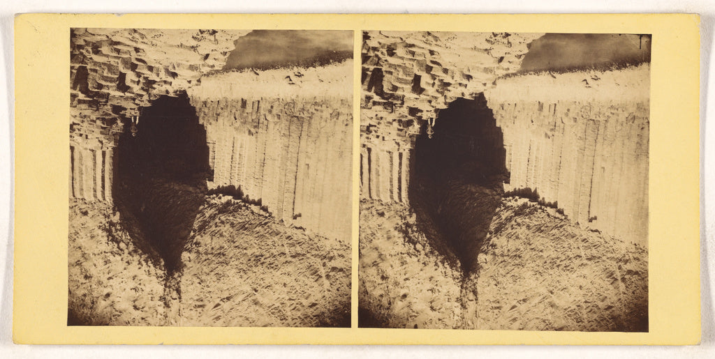 Unknown maker, British:[Fingal's Cave, Staffa], Poster Print Wall Art