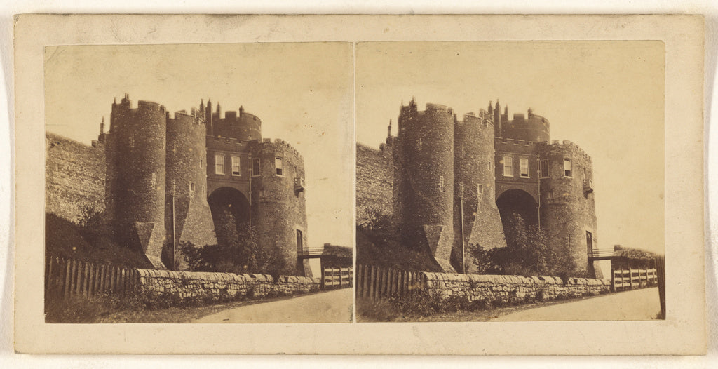 Unknown maker, British:[Dover Castle, Old Entrance.], Poster Print Wall Art