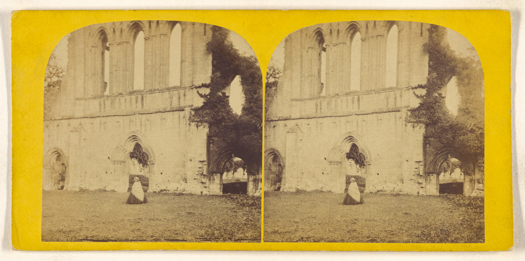 Unknown maker, British:[Byland Abbey], Poster Print Wall Art