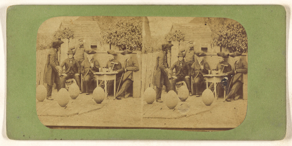 Unknown maker, British:[Greenwich Pensioners, England], Poster Print Wall Art