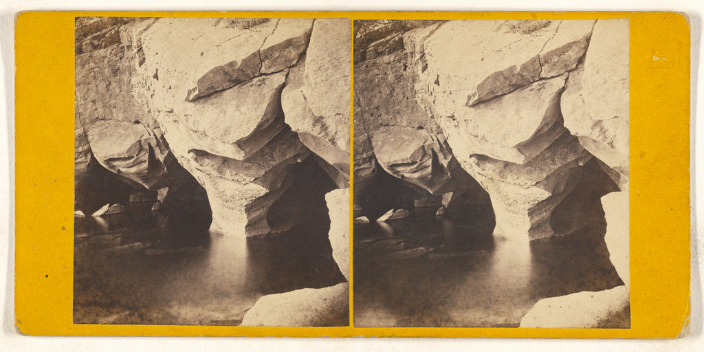 Unknown maker, British:Caves in the Middle or Tore Lake, kno, Poster Print Wall Art