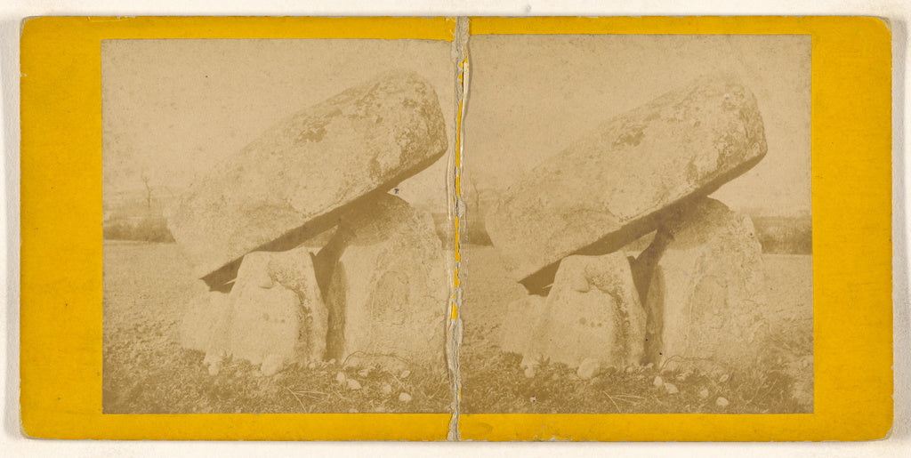 Unknown maker, British:Ireland. The Druids' Altar, Ballybrac, Poster Print Wall Art