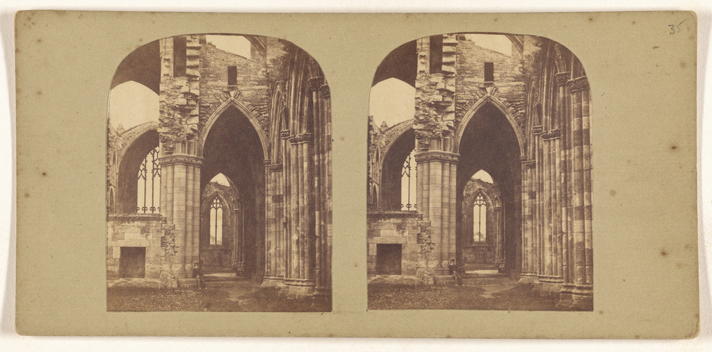 Unknown maker, British:[Interior Aisles], Poster Print Wall Art