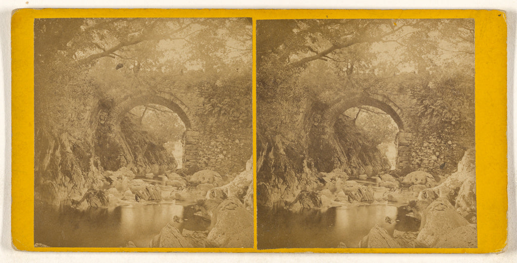Unknown maker, British:North Wales. Point-y-Gelli, from abov, Poster Print Wall Art