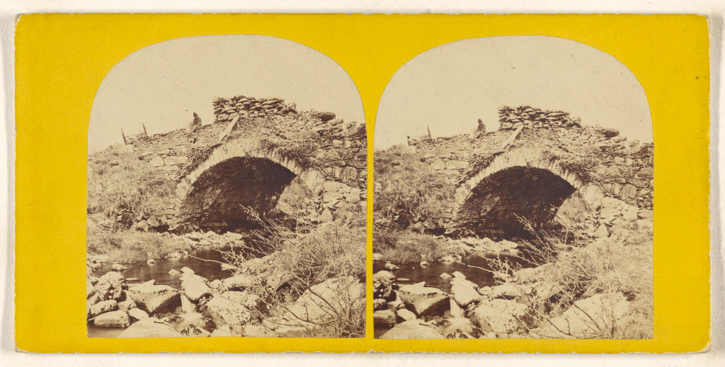 Unknown maker, British:[Pont-y-Colwyn Beddgelert, N. Wales], Poster Print Wall Art