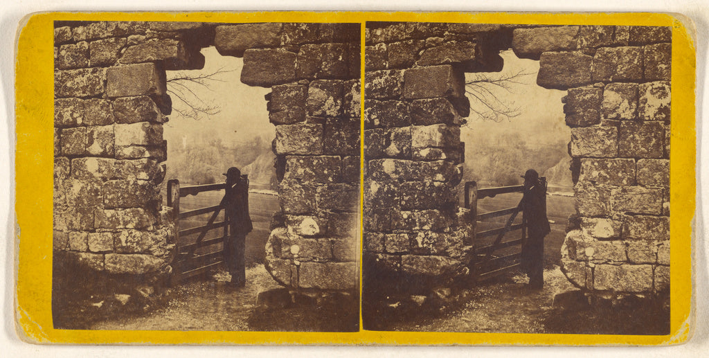 Unknown maker, British:[Entrance to Bolton Abbey], Poster Print Wall Art