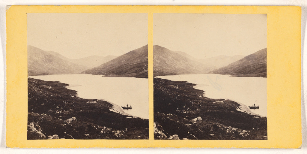 Unknown maker, British:[Loch Cattater, Braemar], Poster Print Wall Art