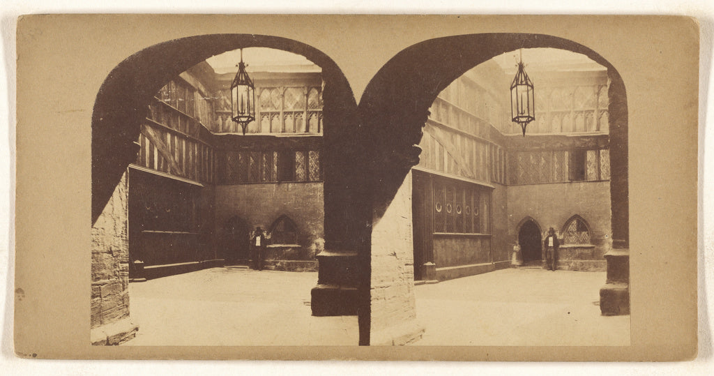 Unknown maker, British:Entrance to St. Mary's Hall, Coventry, Poster Print Wall Art
