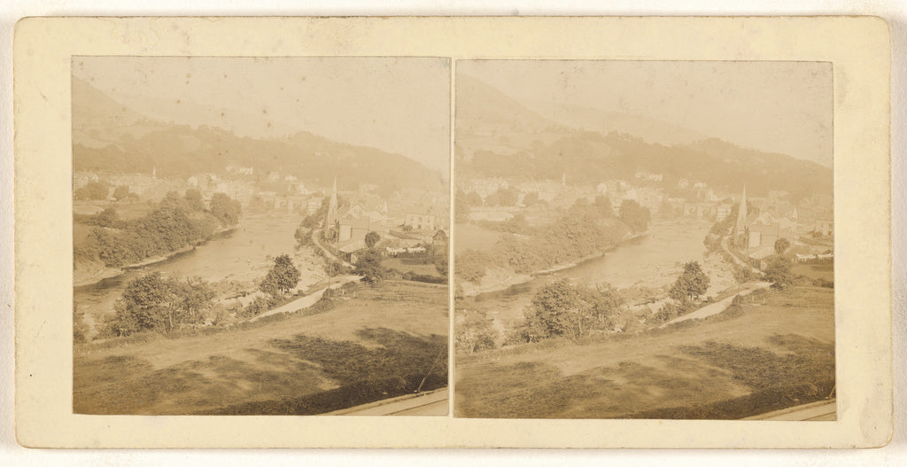 Unknown maker, British:[Llangollen], Poster Print Wall Art