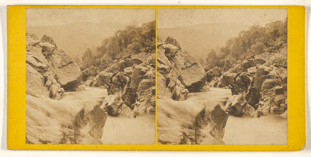 Unknown maker, British:[Scotland. The Soldiers Leap. Killiec, Poster Print Wall Art