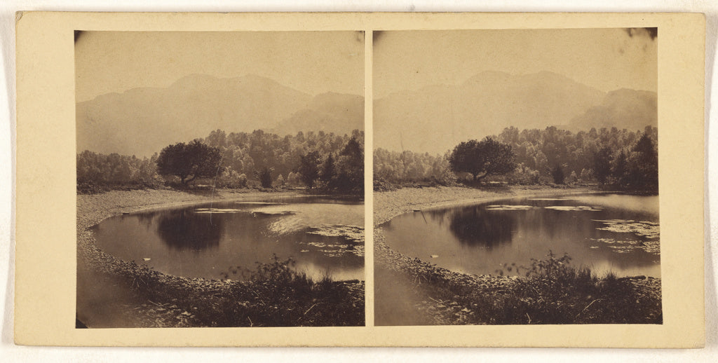Unknown maker, British:[A Bay on Loch Katrine], Poster Print Wall Art