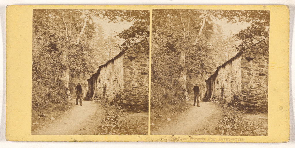 Unknown maker, British:Near Derwent Bay, Derwentwater, Poster Print Wall Art