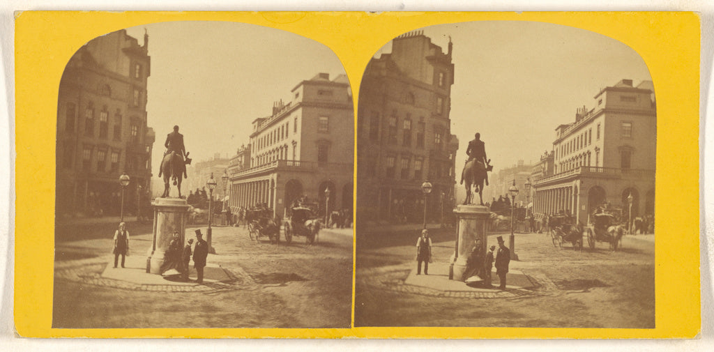 Unknown maker, British:Pall Mall, Looking West, With The Sta, Poster Print Wall Art