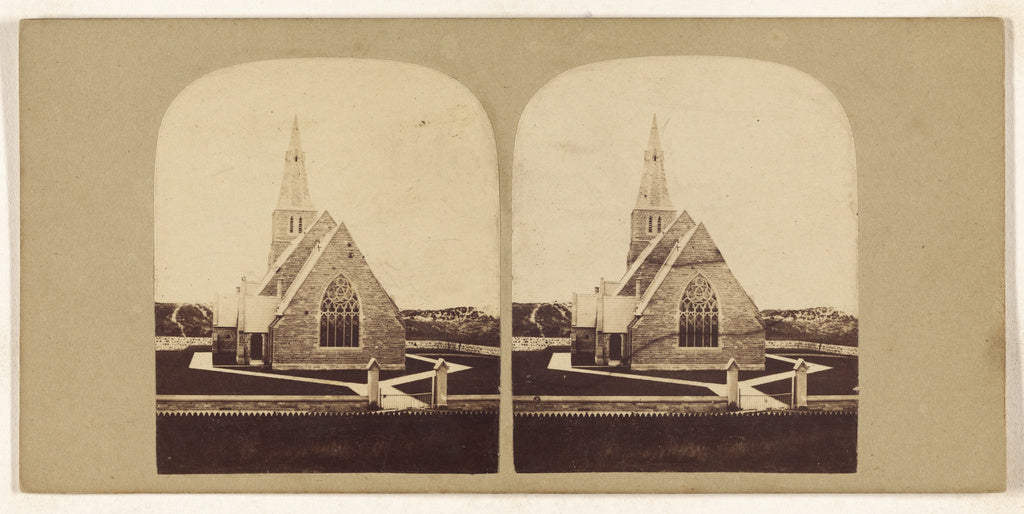 Unknown maker, British:[Birkdale Ch. nr. Southport], Poster Print Wall Art