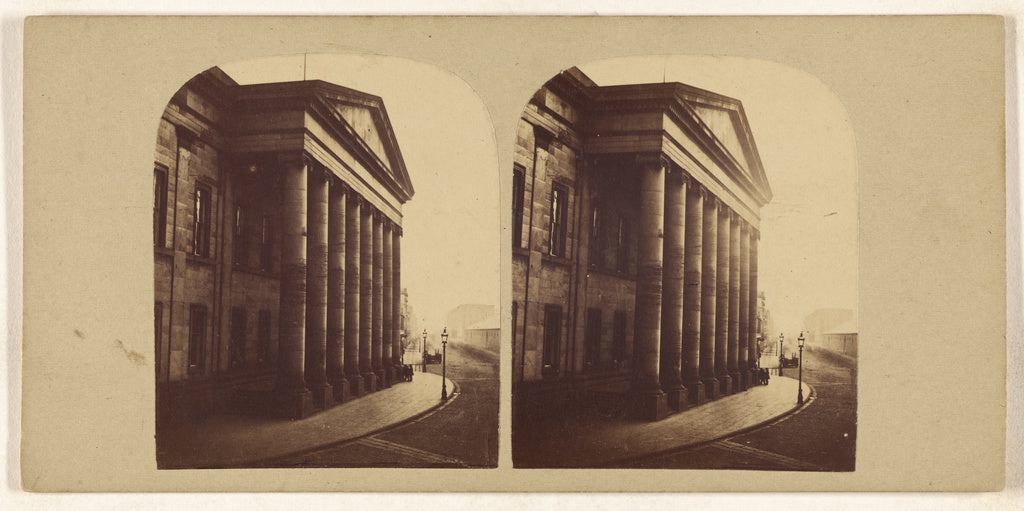 Unknown maker, British:[Custom House, Liverpool], Poster Print Wall Art