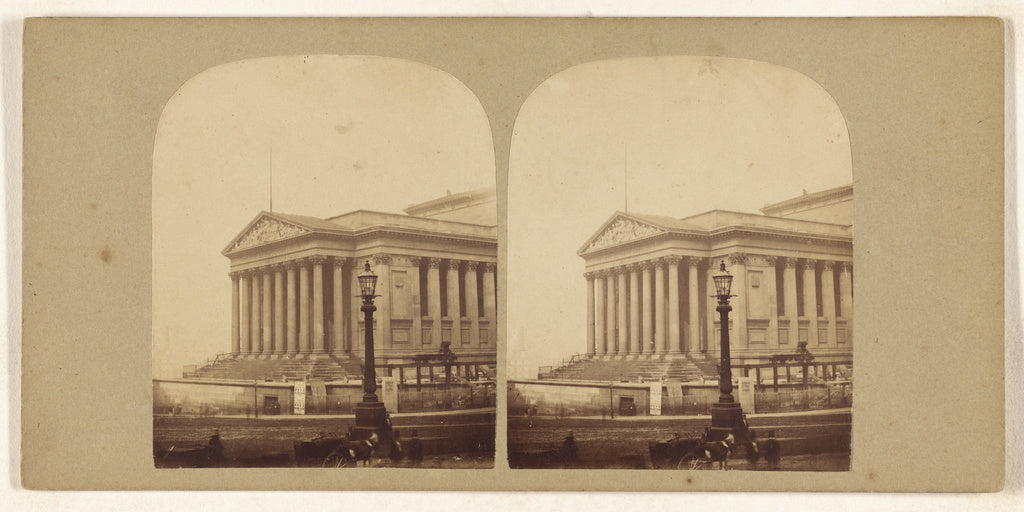 Unknown maker, British:[St. George Hall, Liverpool], Poster Print Wall Art