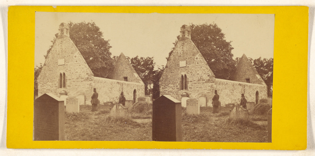 Unknown maker, British:[Kirk's Alloway, Ayr], Poster Print Wall Art