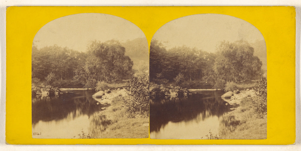Unknown maker, British:[Stereoscopic Gem of Old England], Poster Print Wall Art