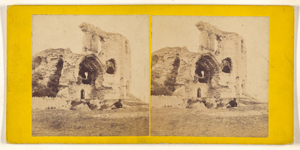 Unknown maker, British:[Denbigh Castle], Poster Print Wall Art