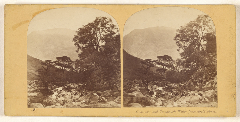 Unknown maker, British:Grasmoor and Crummock Water from Scal, Poster Print Wall Art