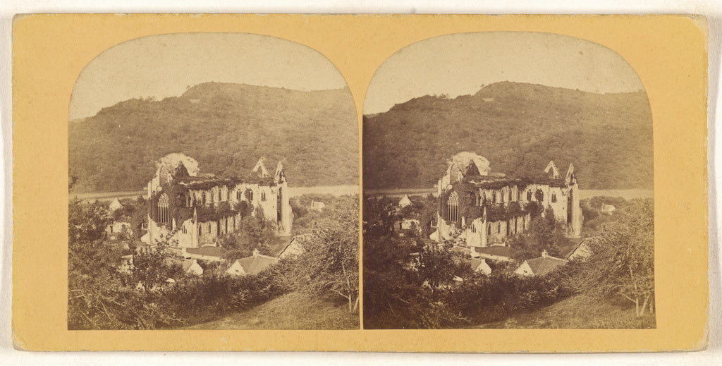 Unknown maker, British:Tintern Abbey, from Chapel Hill., Poster Print Wall Art
