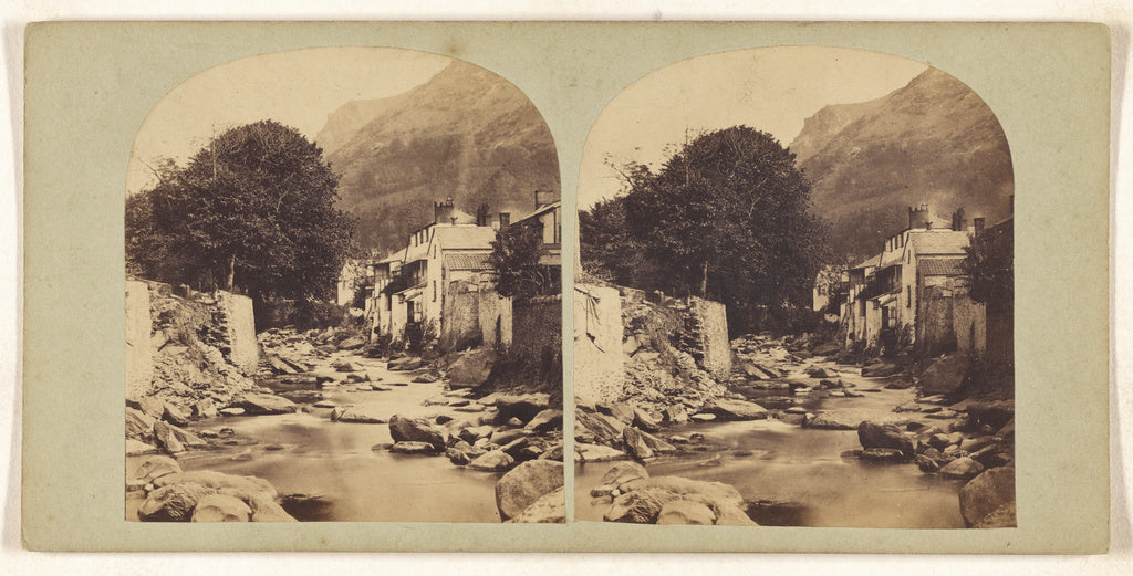 Unknown maker, British:[Lynmouth, North Devon], Poster Print Wall Art