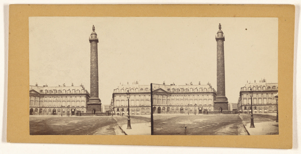 Unknown maker, French:[Monument, Paris, France], Poster Print Wall Art