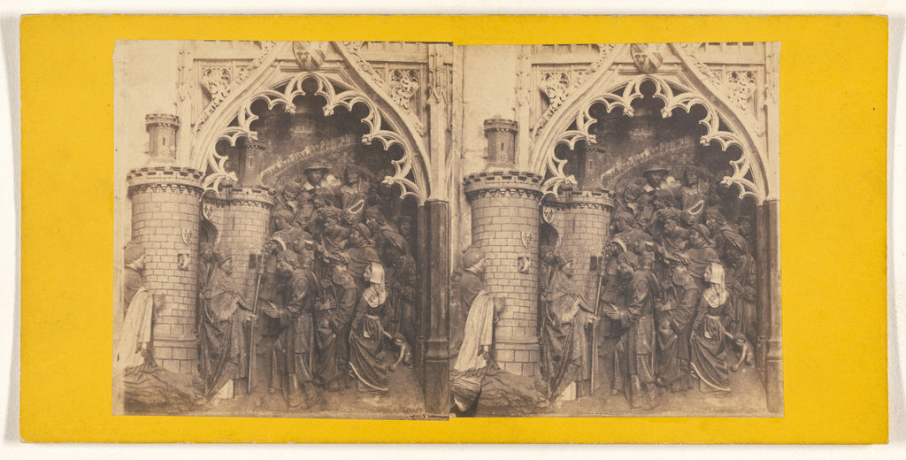 Unknown maker, French:[Amiens, Ap 15, 1865], Poster Print Wall Art