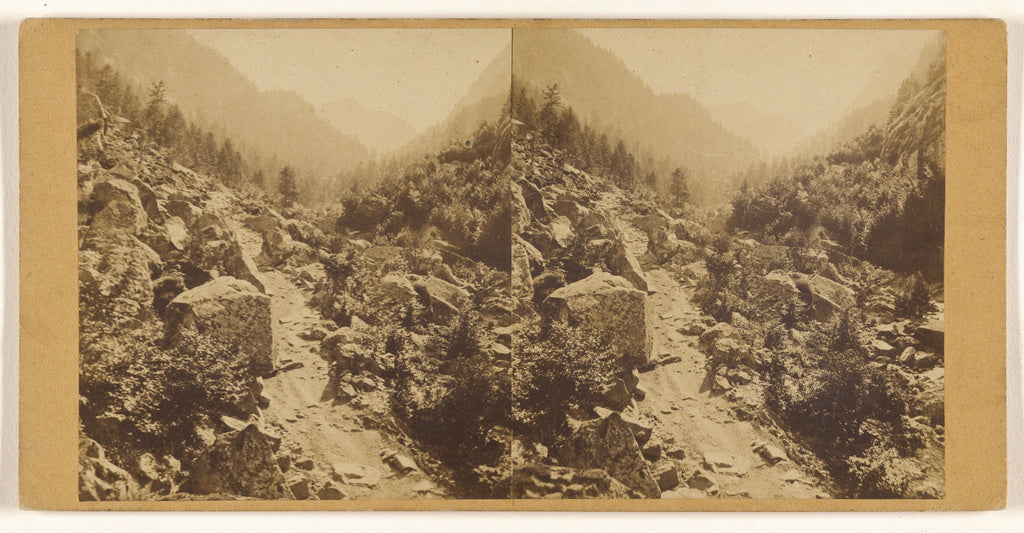 Unknown maker, French:[Cuhos, route du pont d'Espagne a Cant, Poster Print Wall Art