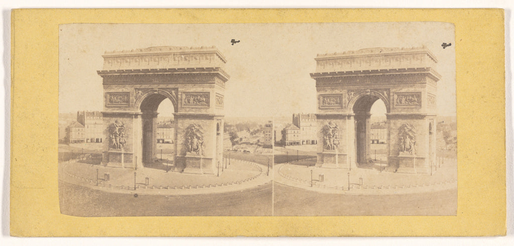 Unknown maker, French:[Arc de Triomphe, Paris, France], Poster Print Wall Art