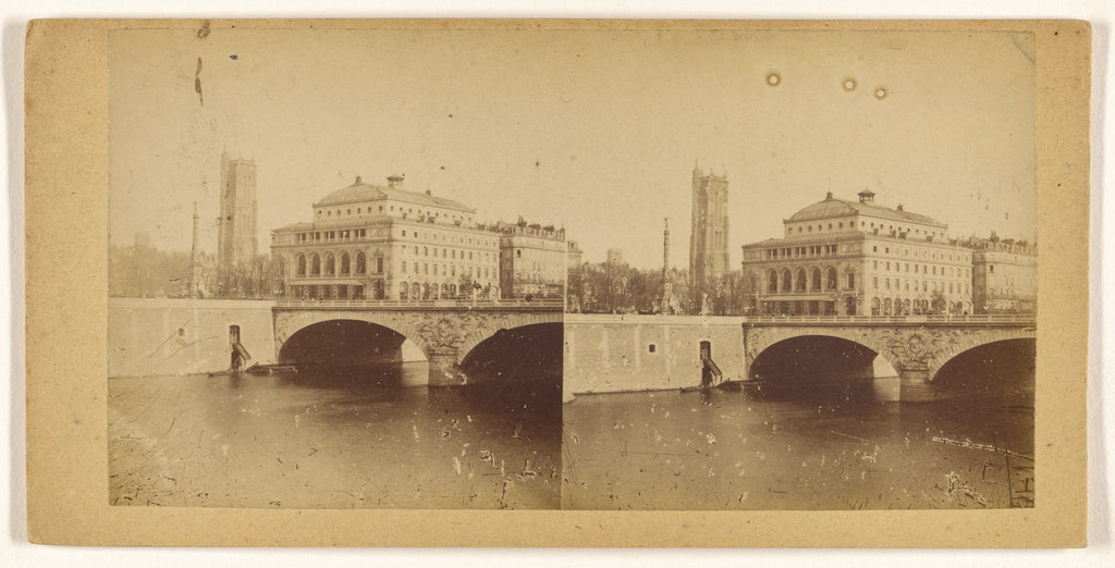Unknown maker, French:Paris. [Le Chatelet], Poster Print Wall Art