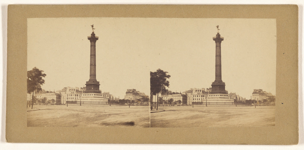 Unknown maker, French:[Colonne de Juillet], Poster Print Wall Art