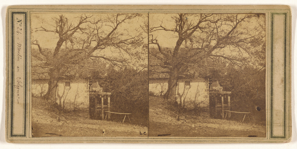 Unknown maker, French:[Moulin en Sologne], Poster Print Wall Art