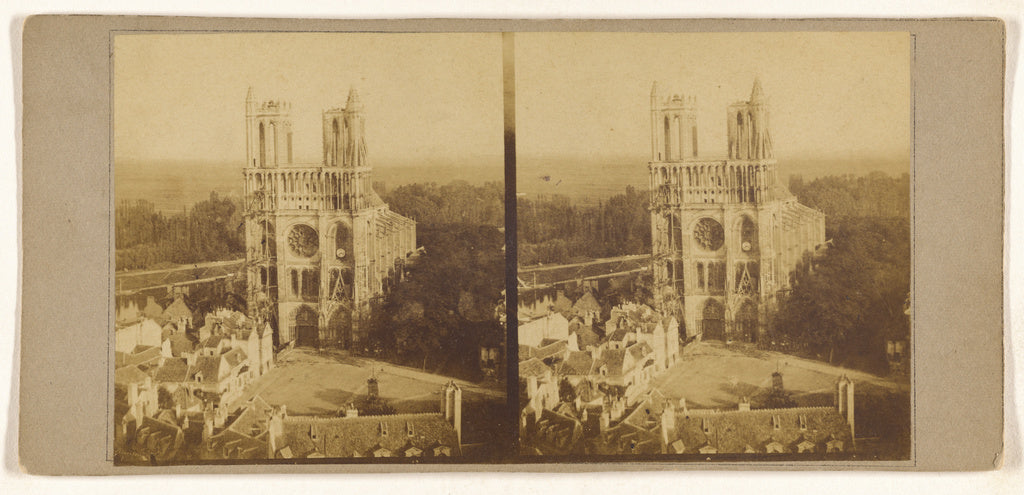 Unknown maker, French:[Eglise Notre Dame, Nantes], Poster Print Wall Art